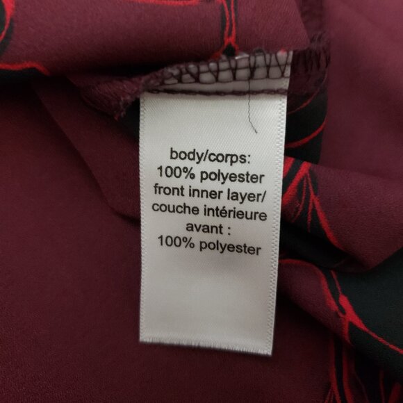 Maurices Floral Print Henley Blouse - Picture 5 of 6